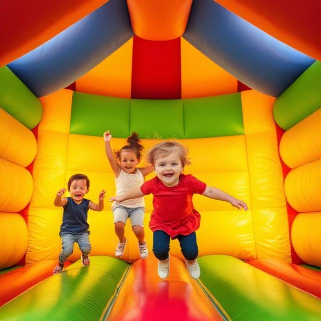 Bouncy castles from 1st Bounce