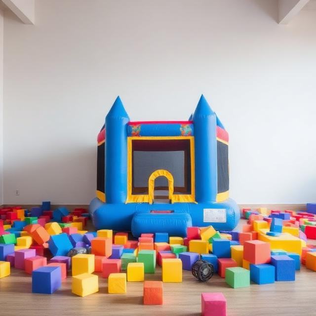 Bouncy castles from Colourful Castles