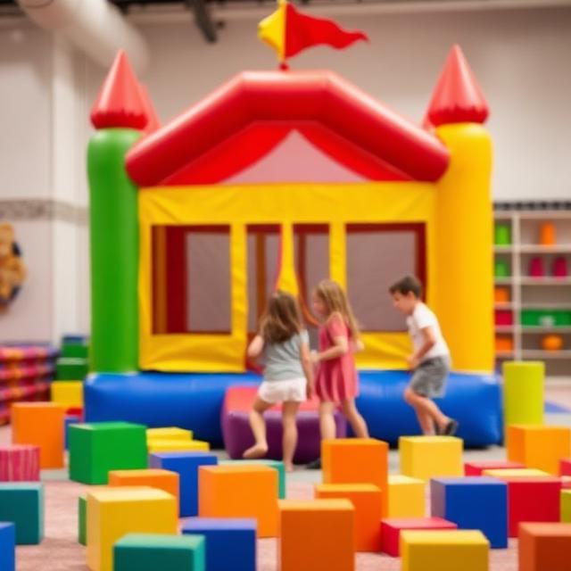 Bouncy castles from Infl8 Hire